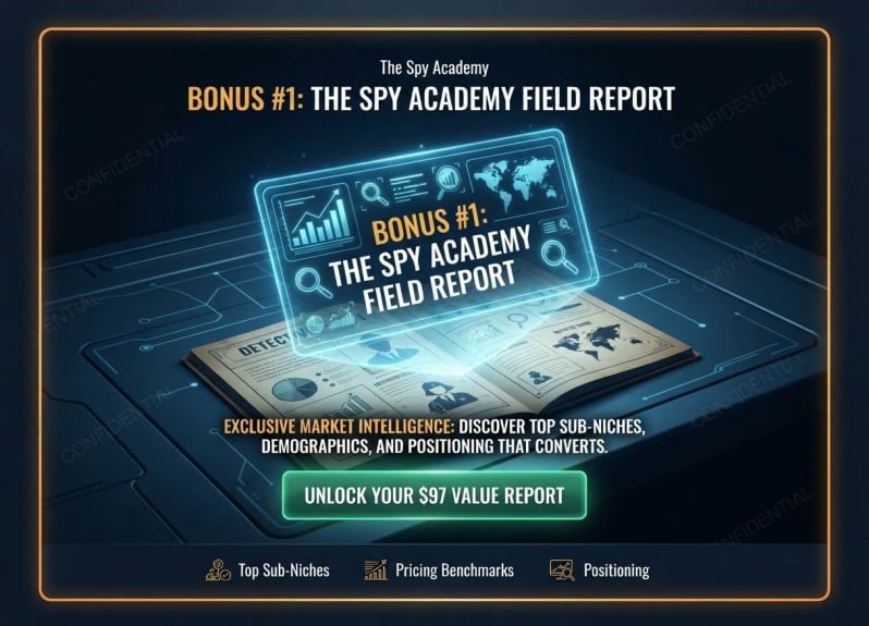 The Spy Academy Bonus 1