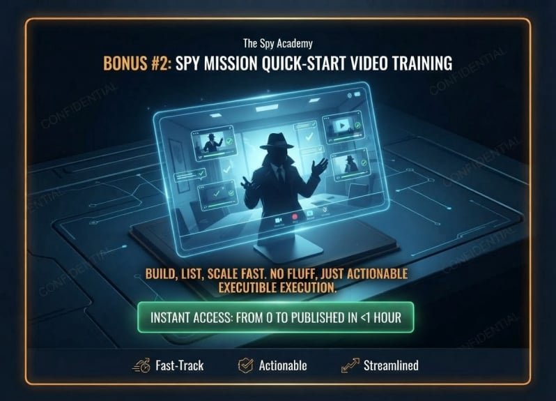The Spy Academy Bonus 2